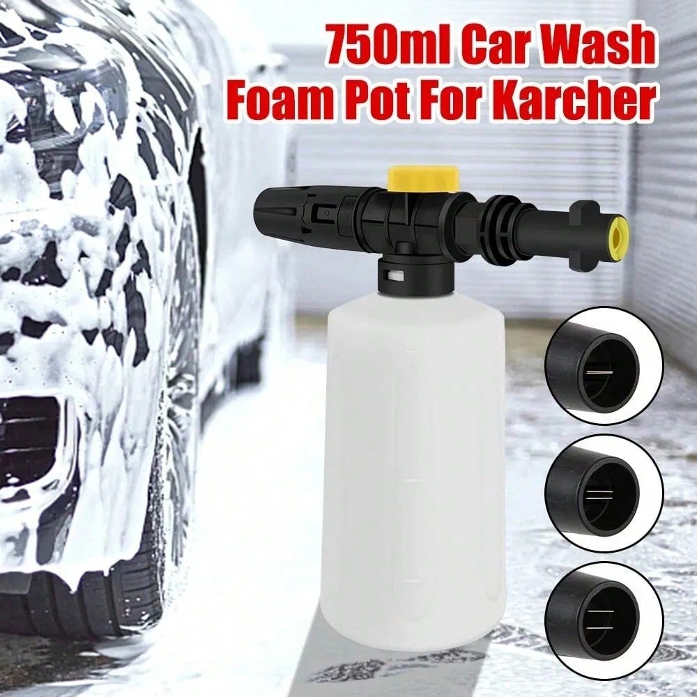 Pressure Washer Foam Gun - 750ML Snow Foam Lance, Adjustable Foam