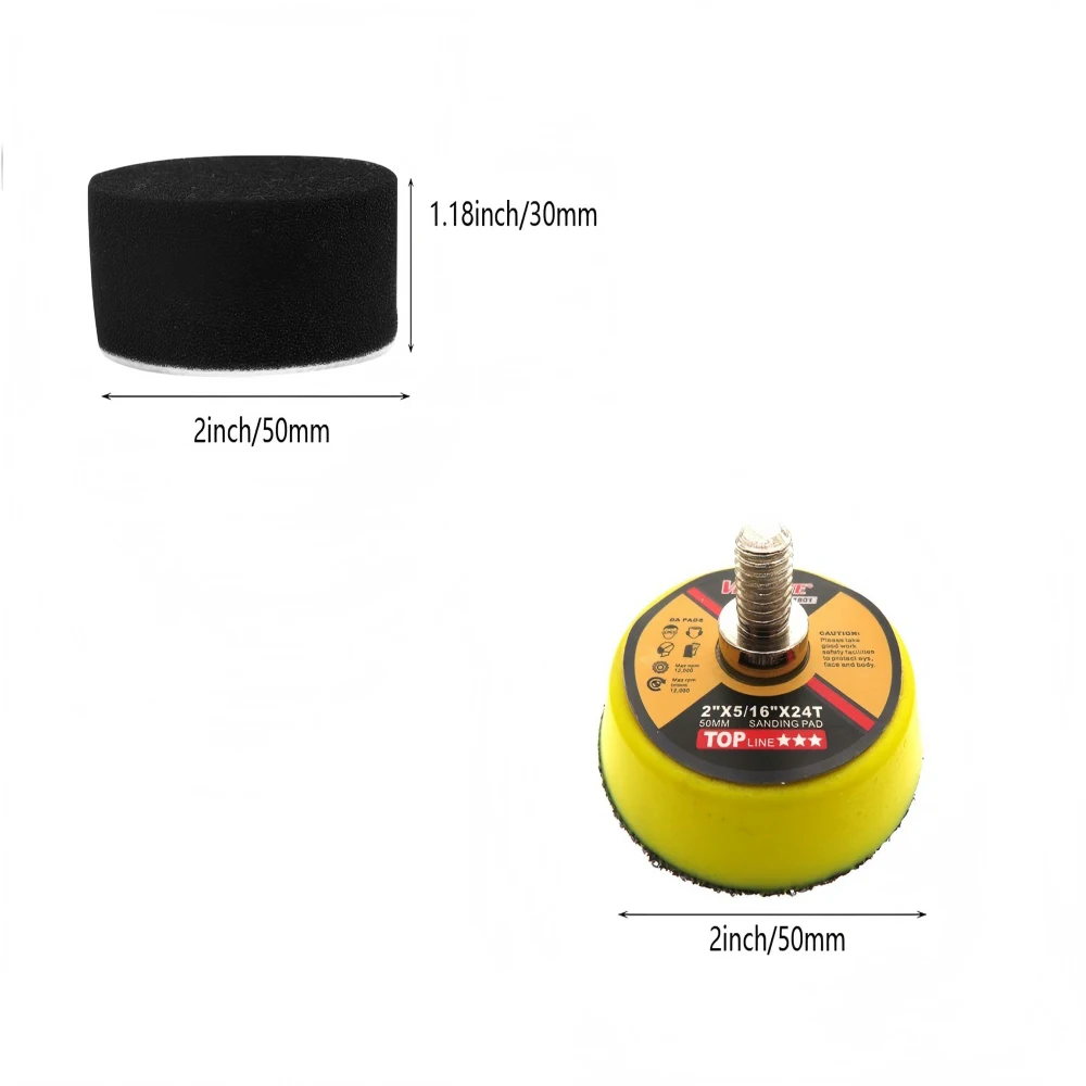 5/16 Pcs 2 Inch Polishing Spon - Polish Pad Set Buffer บทวิจารณ์และราคา