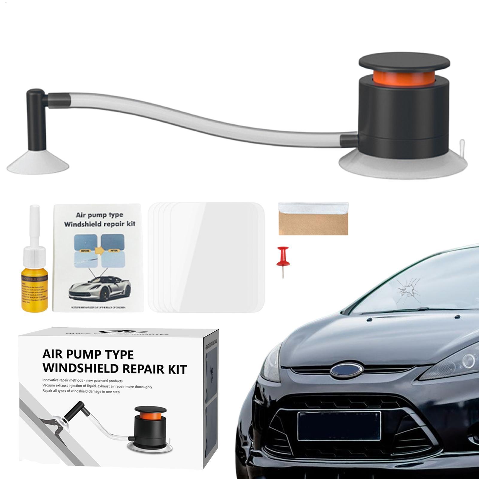 Car Glass Repair Kit Automotiv - Glass Cleaner Streak บทวิจารณ์และราคา