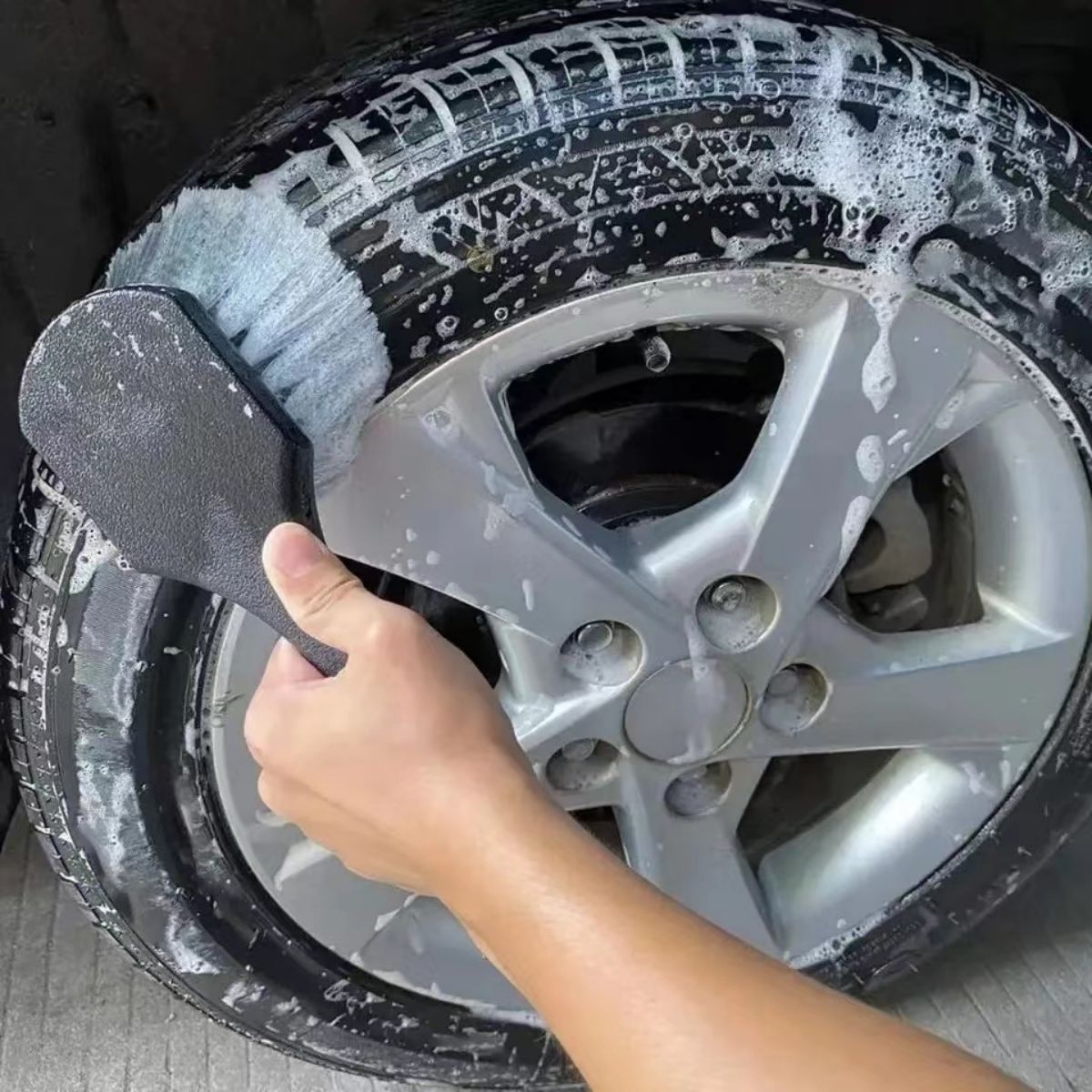 Car Wheel Cleaning Brush Detai - Detailing Brush Set บทวิจารณ์และราคา