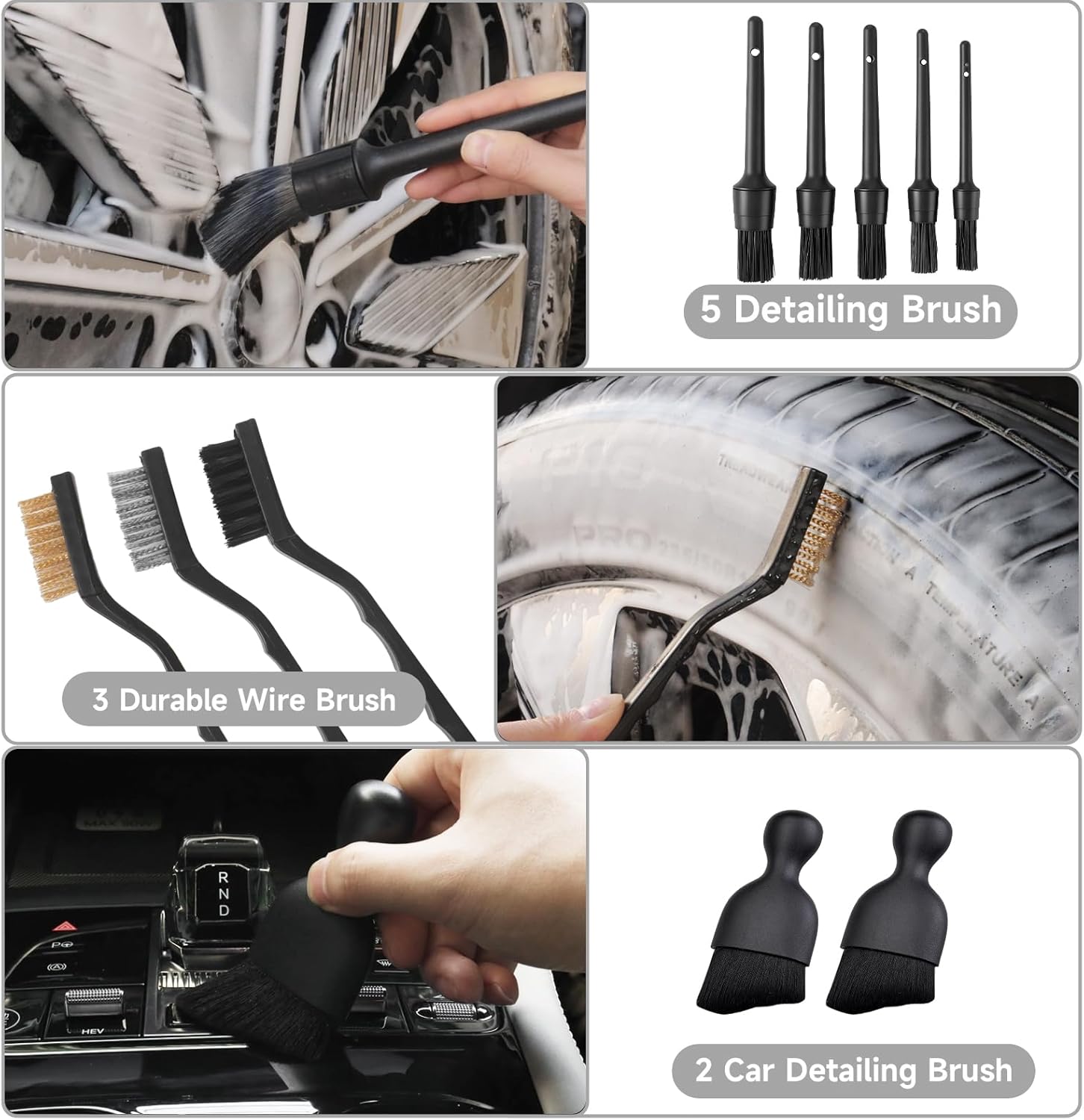 Car Detailing Kit, 36Pcs Profe - Interior Detailing Kit บทวิจารณ์และราคา