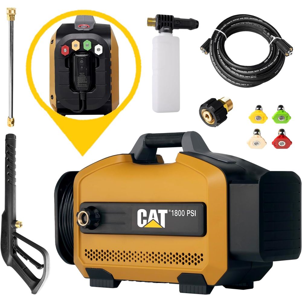 1800 PSI 2.0 GPM Electric Pres - Pressure Washer Foam Gun บทวิจารณ์และราคา