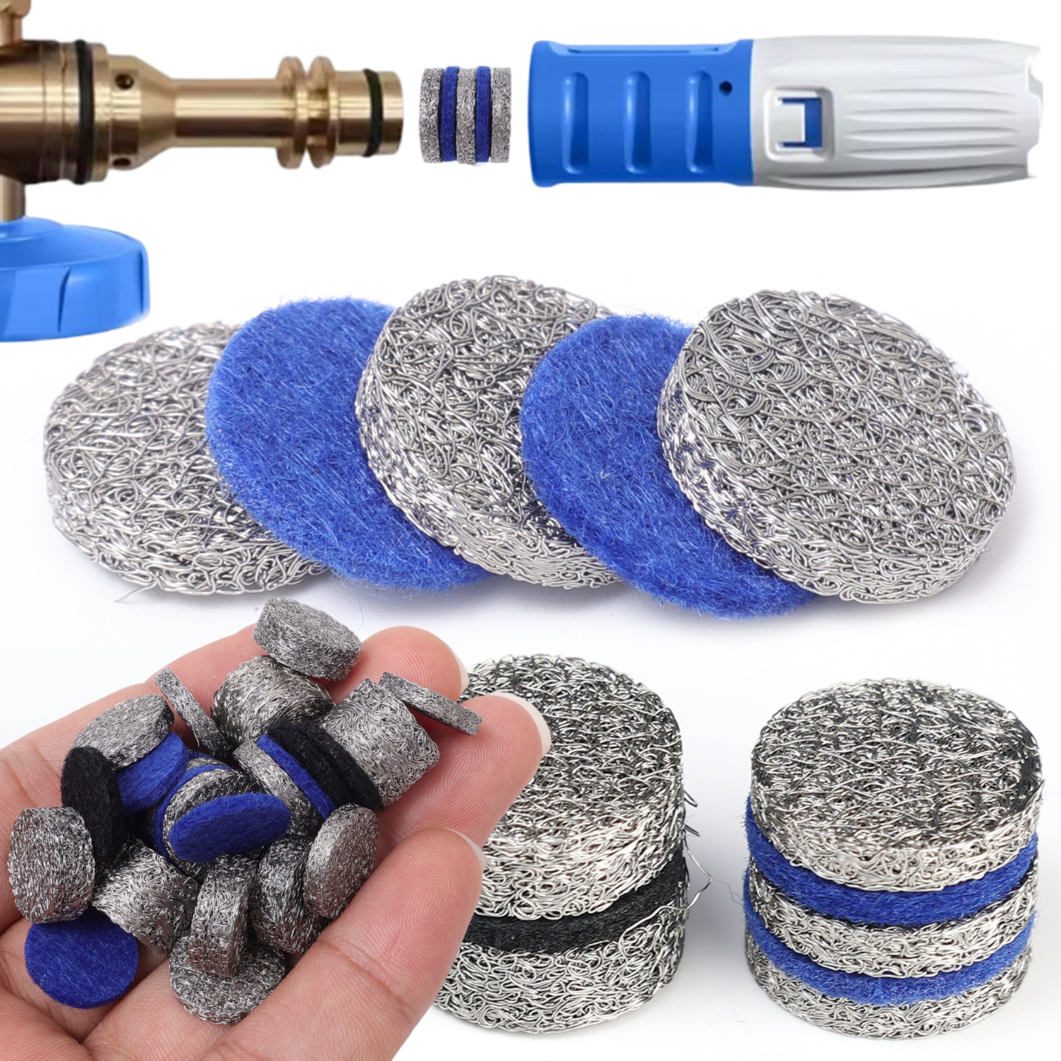 1/2/5pcs Foam Gun Nozzle Orifi - Pressure Washer Foam Gun บทวิจารณ์และราคา