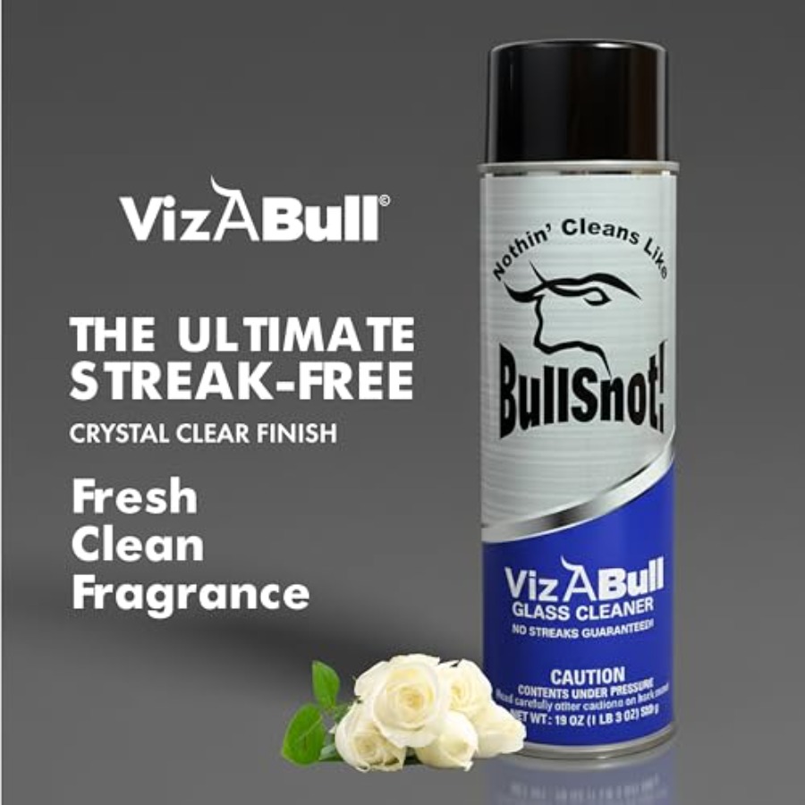 BullSnot VizABull Glass Cleane - Glass Cleaner Streak บทวิจารณ์และราคา