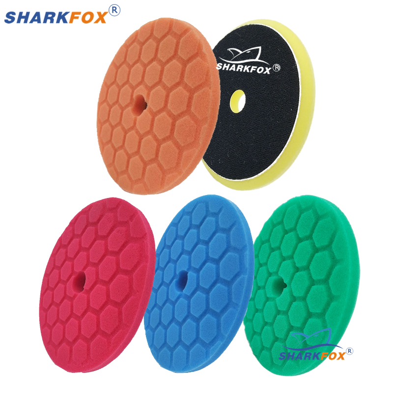 Sharkfox 5 pieces/set 5 Inch(1 - Polish Pad Set Buffer บทวิจารณ์และราคา