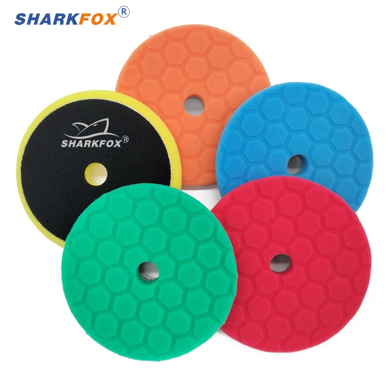 Sharkfox 5 pieces/set 5 Inch(1 - Polish Pad Set Buffer บทวิจารณ์และราคา