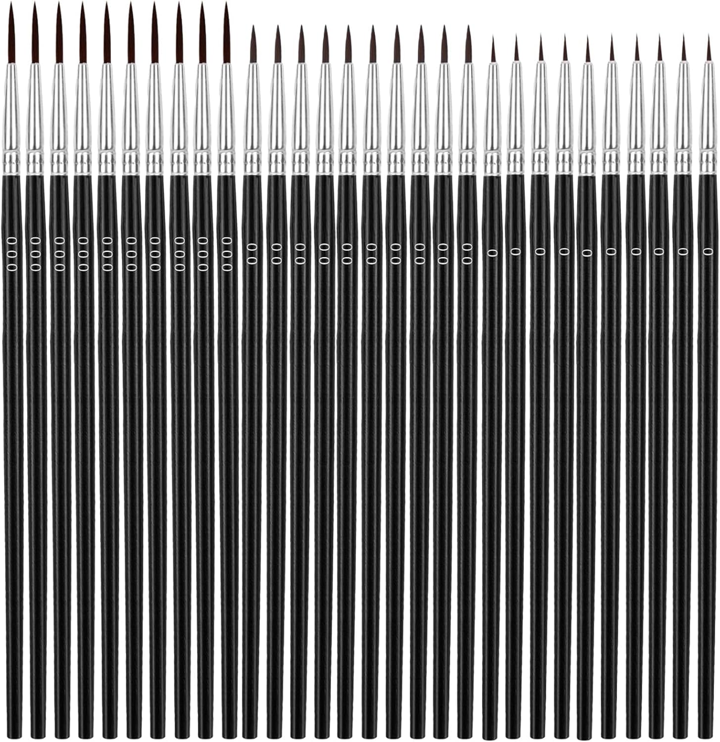 30 Pcs Fine Detail Paint Brush - Detailing Brush Set บทวิจารณ์และราคา