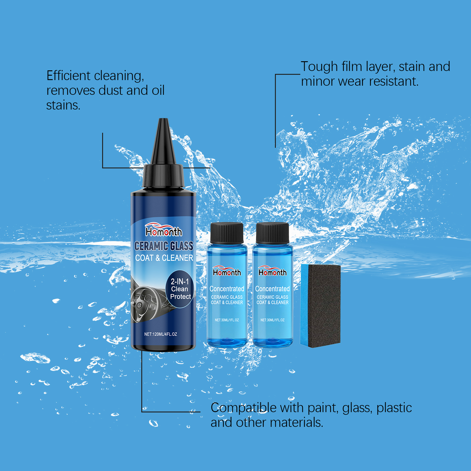 Graphene Ceramic Coating Kit H - Car Wax Ceramic Coating บทวิจารณ์และราคา