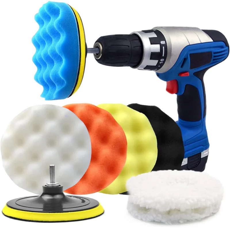 6pcs/8pcs/set Car Polishing Sp - Polish Pad Set Buffer บทวิจารณ์และราคา