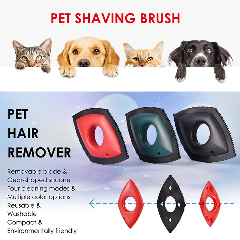 4 Modes Pet Hair Remover Comb  - Seat Cleaner Fabric บทวิจารณ์และราคา