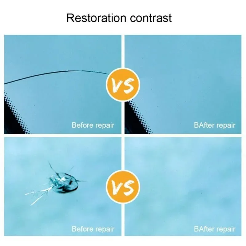 Car Glass Scratch Repair Fluid - Glass Cleaner Streak บทวิจารณ์และราคา