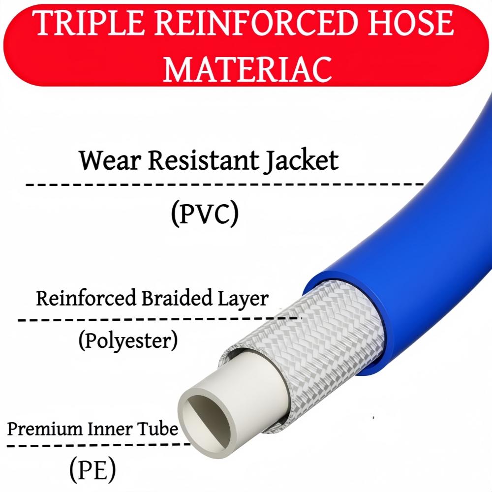 5m-20m Pressure Washer Hose 58 - Car Shampoo Ph บทวิจารณ์และราคา