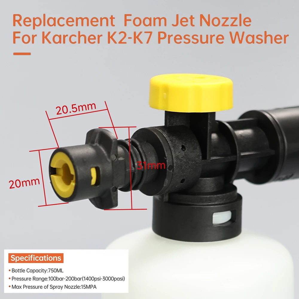 Foam Cannon for Karcher K2 K3  - Foam Cannon Car Wash บทวิจารณ์และราคา