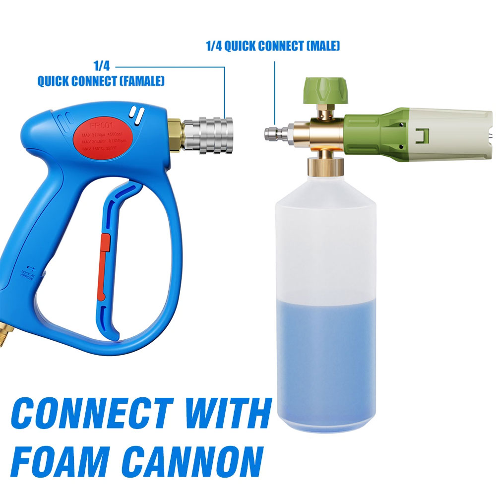 Aluminum Foam gun Lance Foam c - Foam Cannon Car Wash บทวิจารณ์และราคา