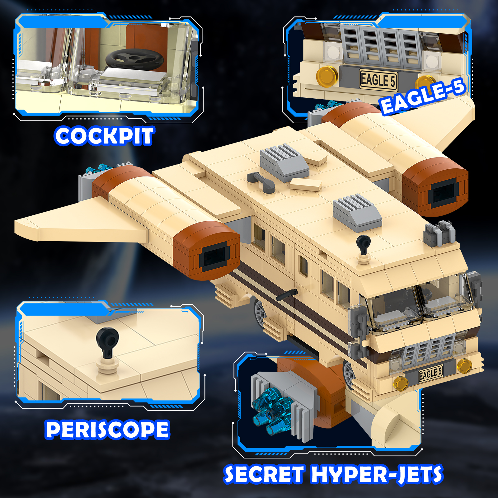 Space Balls Eagle 5 Building B - Interior Detailing Kit บทวิจารณ์และราคา