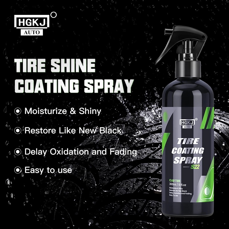 2026 Hot Tyre Gloss Tire Coati - Tire Shine Spray Sealant บทวิจารณ์และราคา