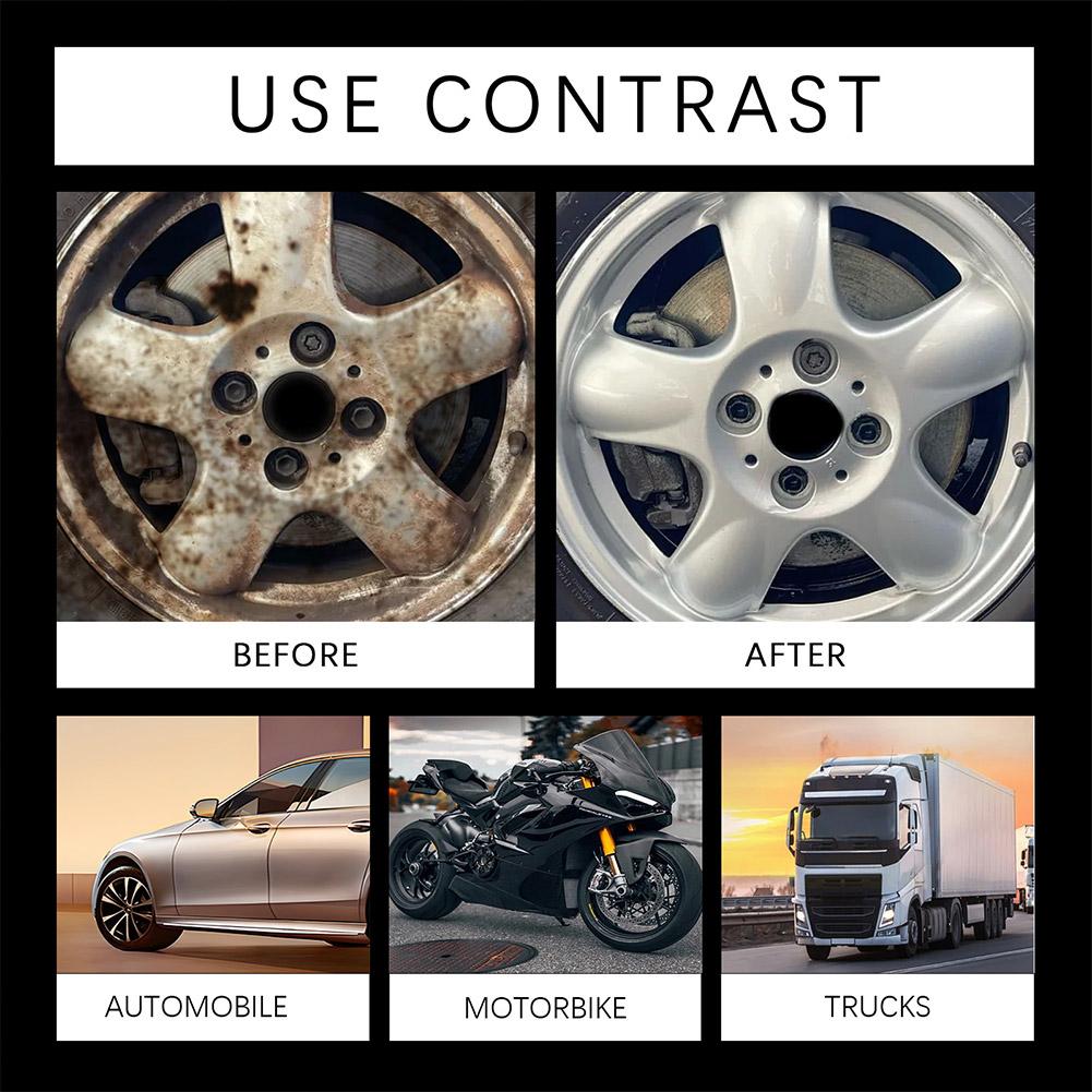 120ML 1/2/3PCS Car Wheel Rust  - Wheel Cleaner Alloy บทวิจารณ์และราคา
