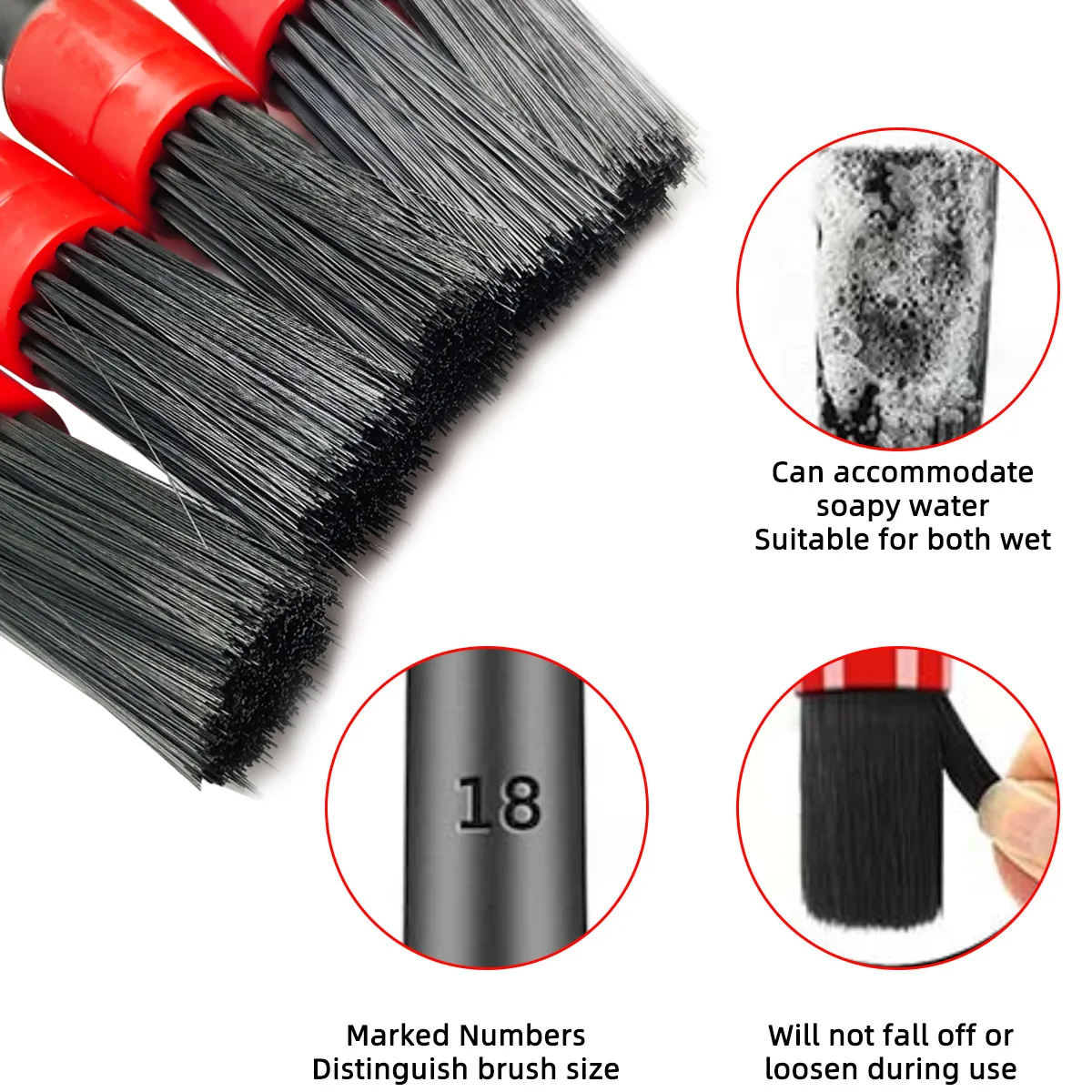 126-Piece Car Detail Cleaning  - Dirt Brush Interior บทวิจารณ์และราคา