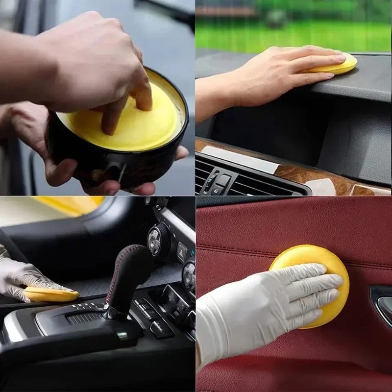 6PCS Car Care Foam Wax Applica - Wax Applicator Pad บทวิจารณ์และราคา