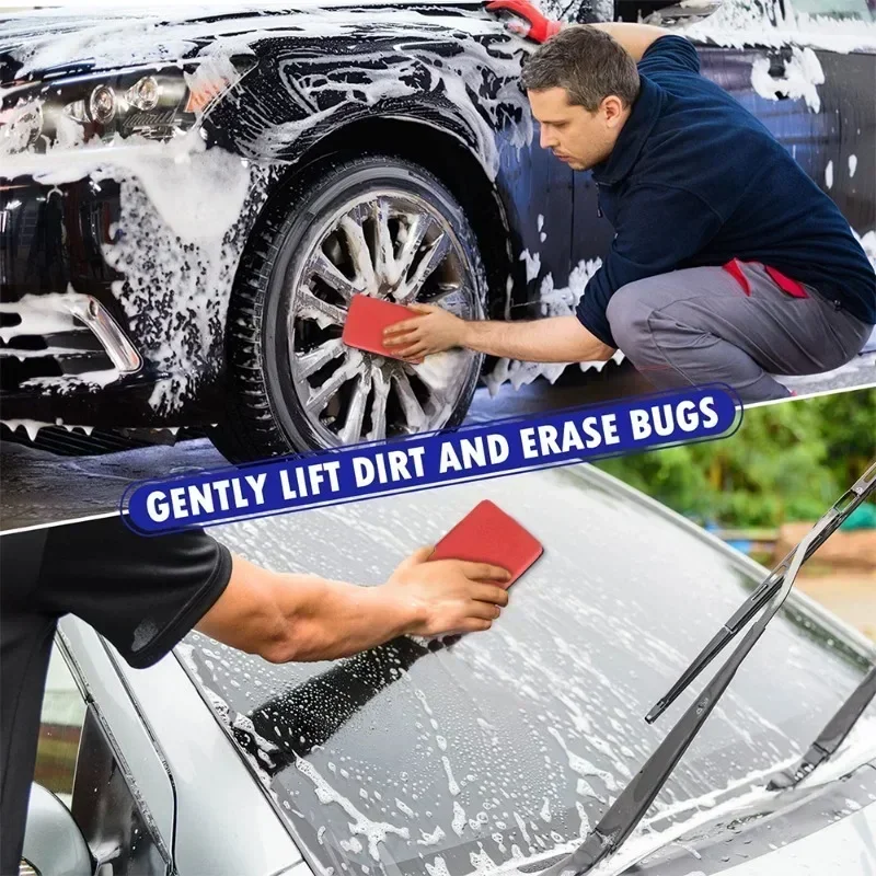 5Pcs Car Cleaning Eraser Clay  - Clay Bar Lubricant บทวิจารณ์และราคา