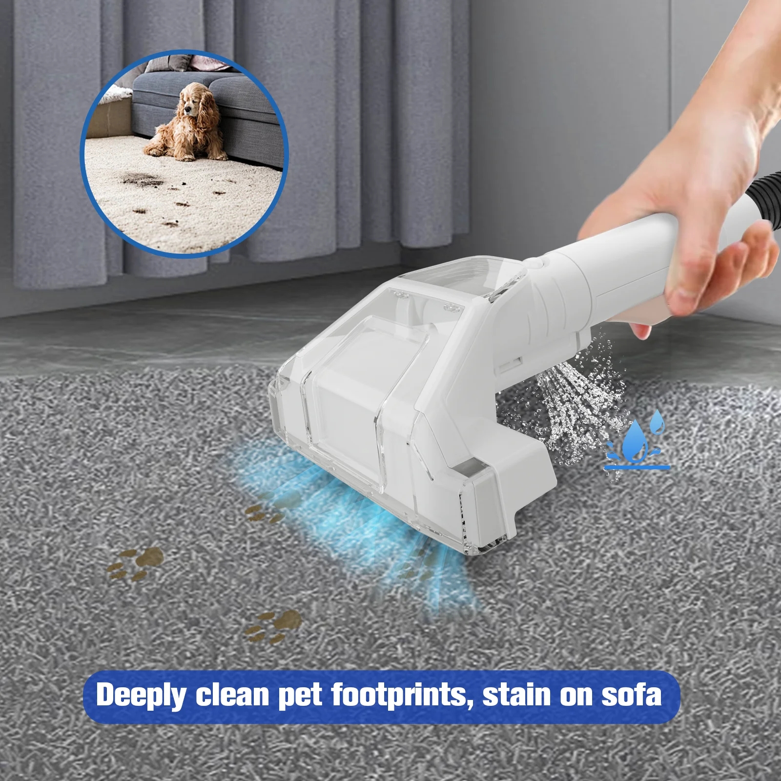 Latest Portable Home Appliance - Seat Cleaner Fabric บทวิจารณ์และราคา