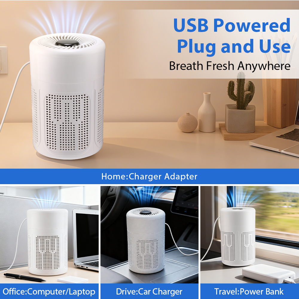 Portable Car Air Purifier Offi - Odor Eliminator Car บทวิจารณ์และราคา