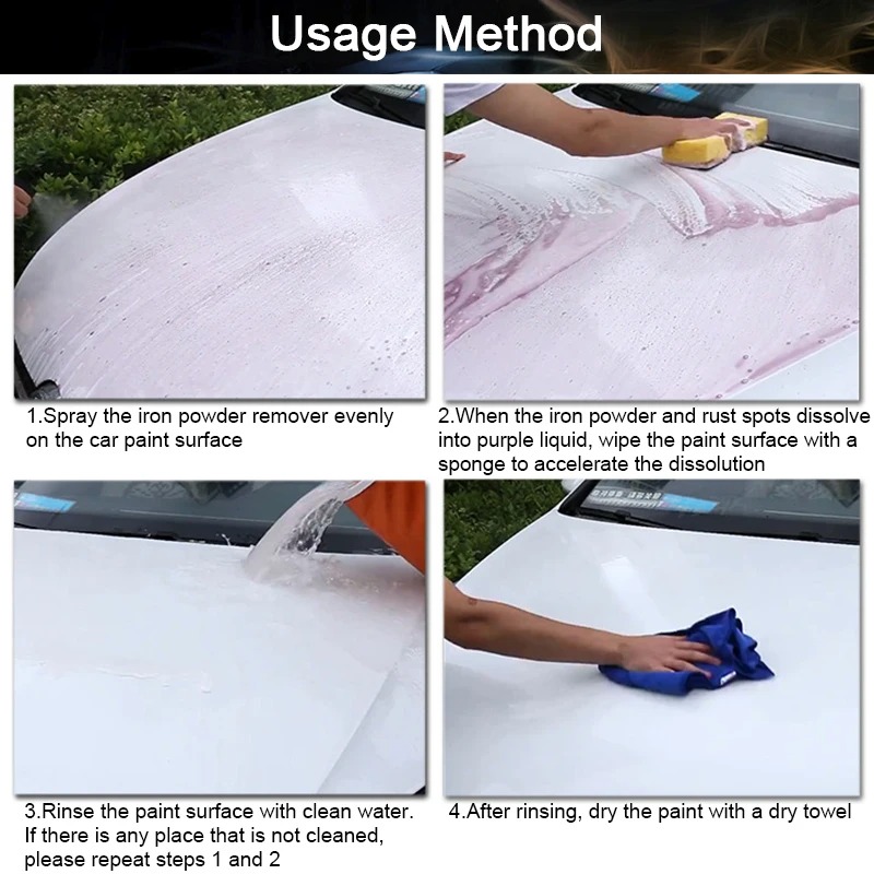 Car Detailing Rust Remove Allo - Wheel Cleaner Alloy บทวิจารณ์และราคา