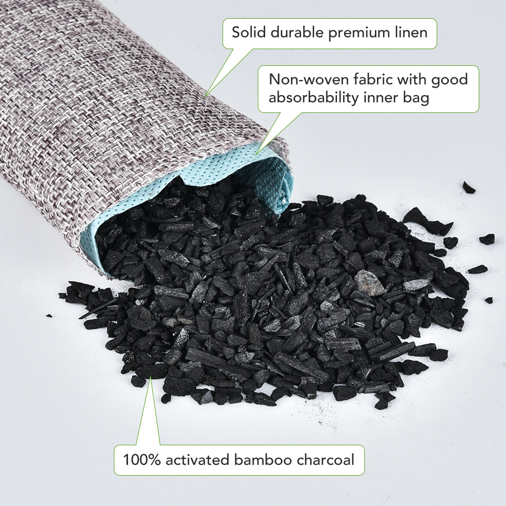 10pcs Natural Bamboo Charcoal  - Odor Eliminator Car บทวิจารณ์และราคา