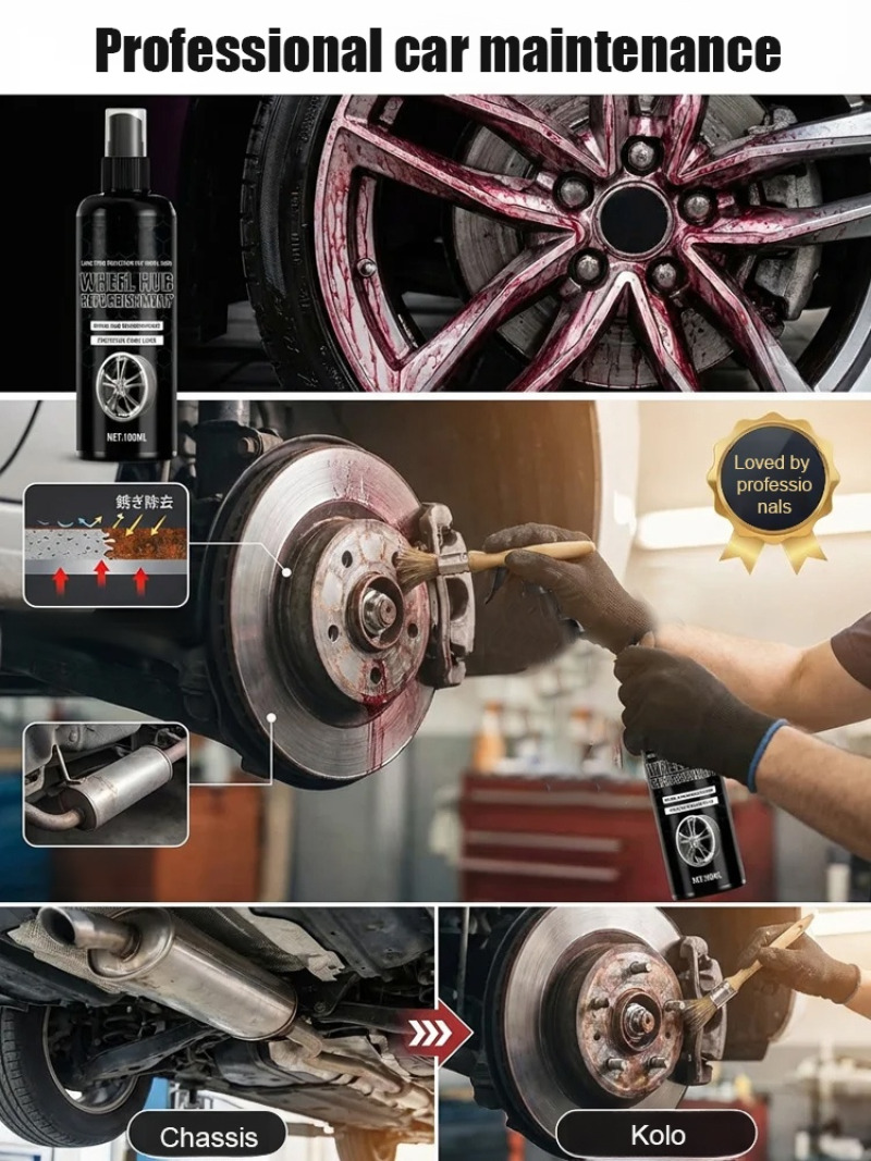 Alloy Wheel Rust Remover Paint - Wheel Cleaner Alloy บทวิจารณ์และราคา
