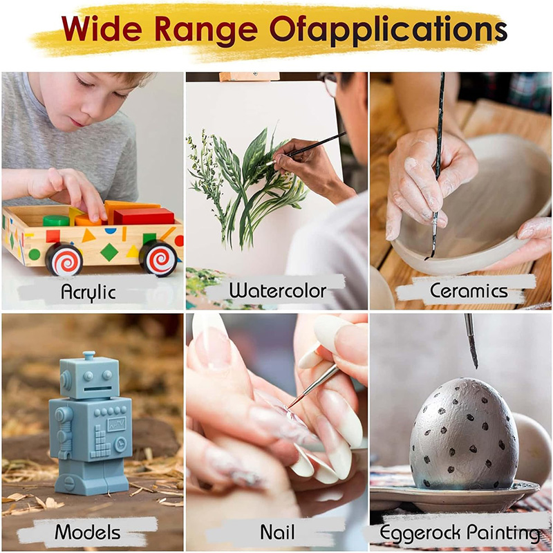 30Pcs Tiny Detail Paint Brushe - Detailing Brush Set บทวิจารณ์และราคา