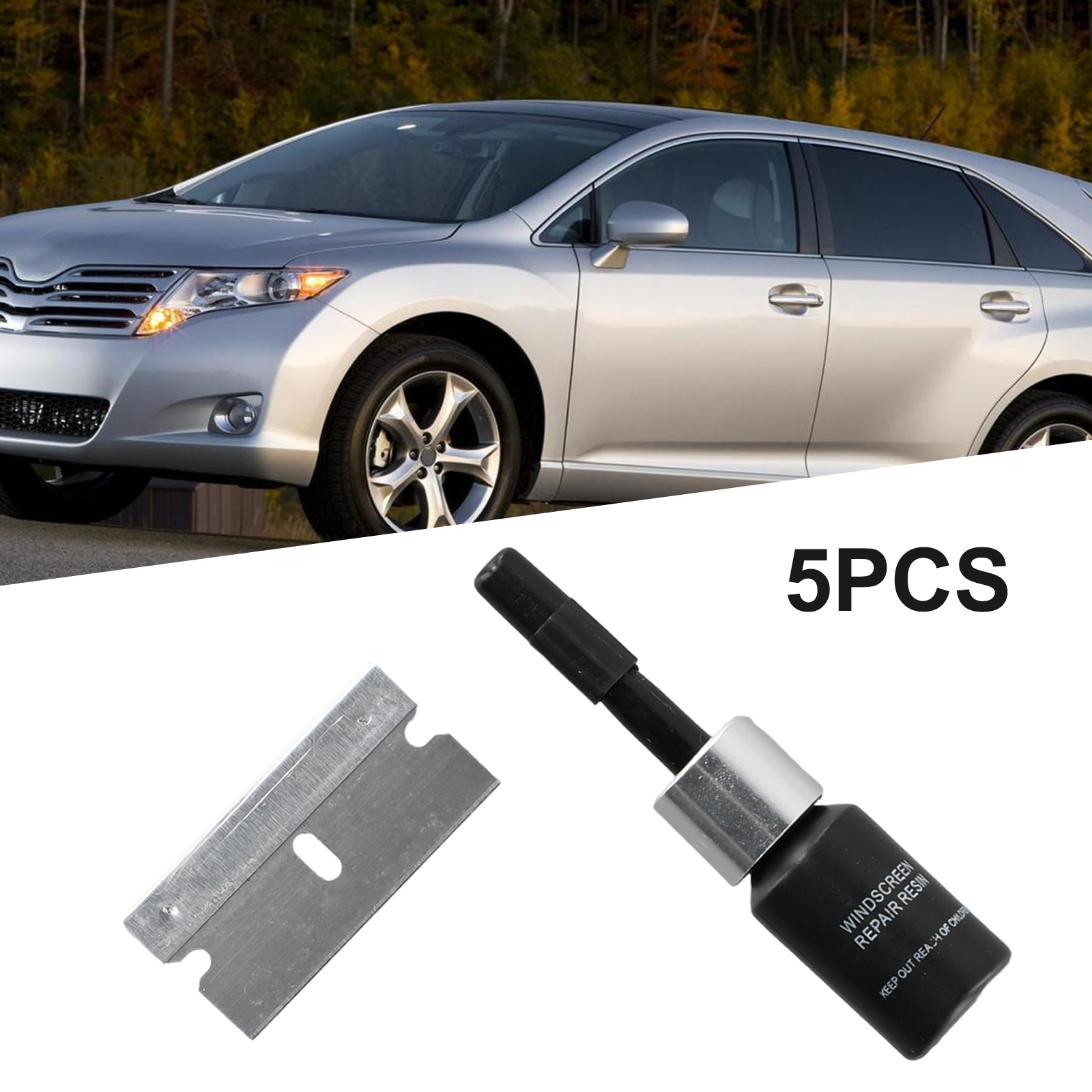 5PCS Automotive Windshield Gla - Glass Cleaner Streak บทวิจารณ์และราคา