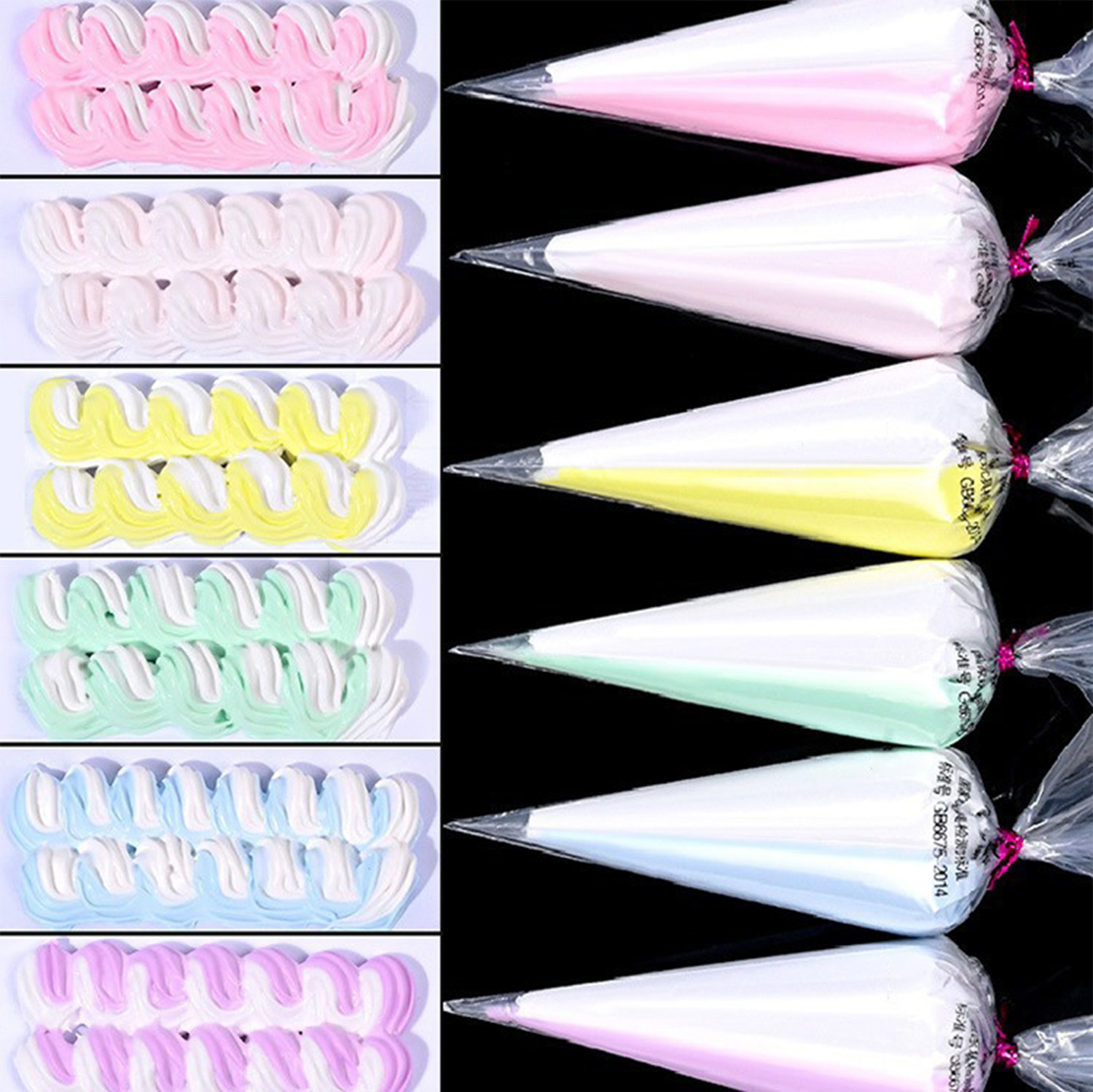 Two Color Whipped Cream Glue D - Clay Bar Lubricant บทวิจารณ์และราคา