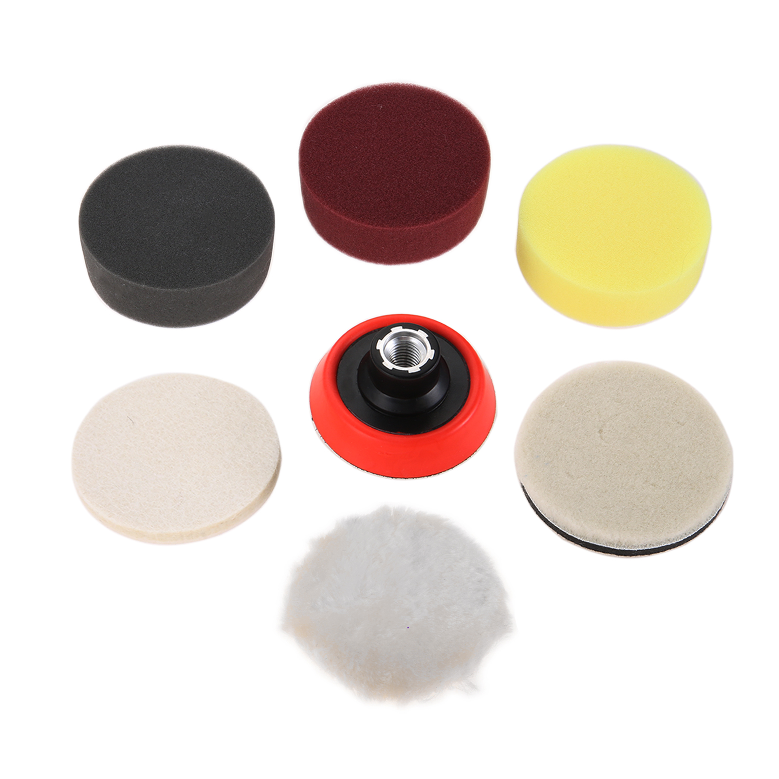 mtsooning 7Pcs/set Car Drill P - Polish Pad Set Buffer บทวิจารณ์และราคา