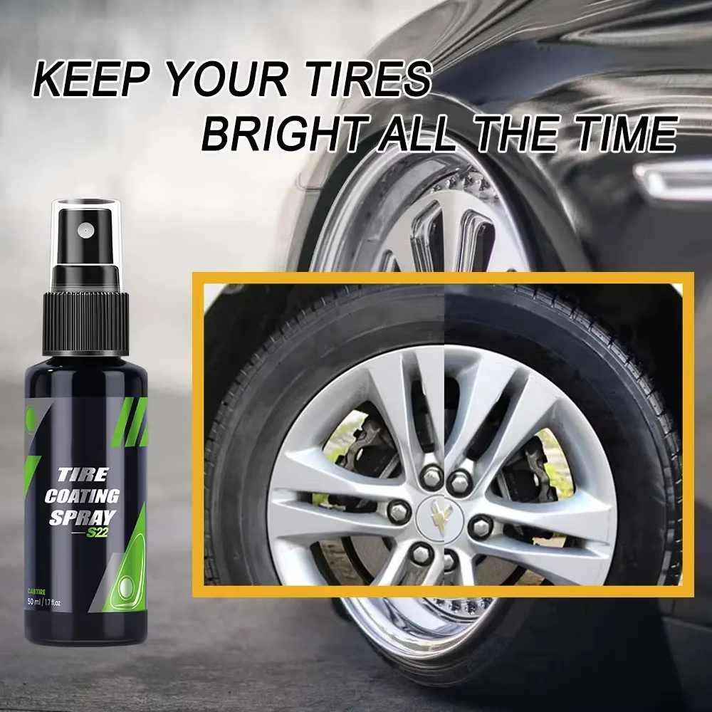 S22 Black Car Tire Blackening  - Car Wax Ceramic Coating บทวิจารณ์และราคา