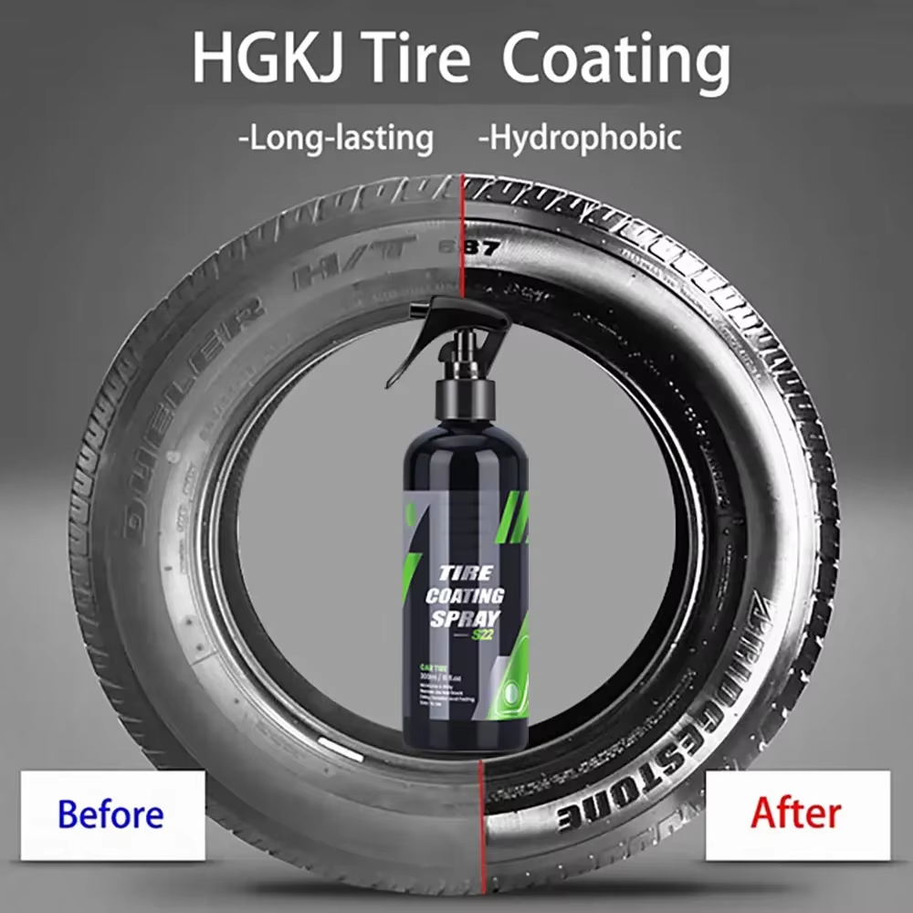 S22 Black Car Tire Blackening  - Car Wax Ceramic Coating บทวิจารณ์และราคา