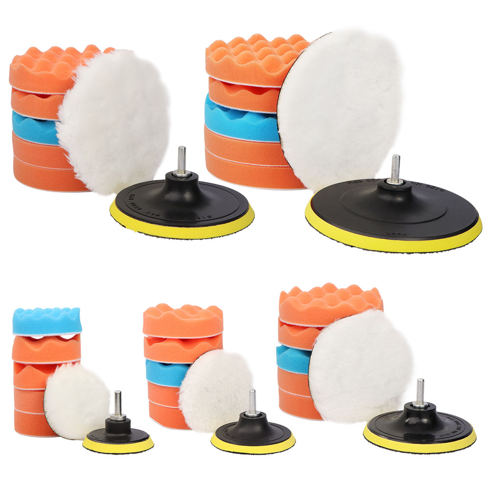 8pcs Auto Car Polishing Pad Ki - Polish Pad Set Buffer บทวิจารณ์และราคา