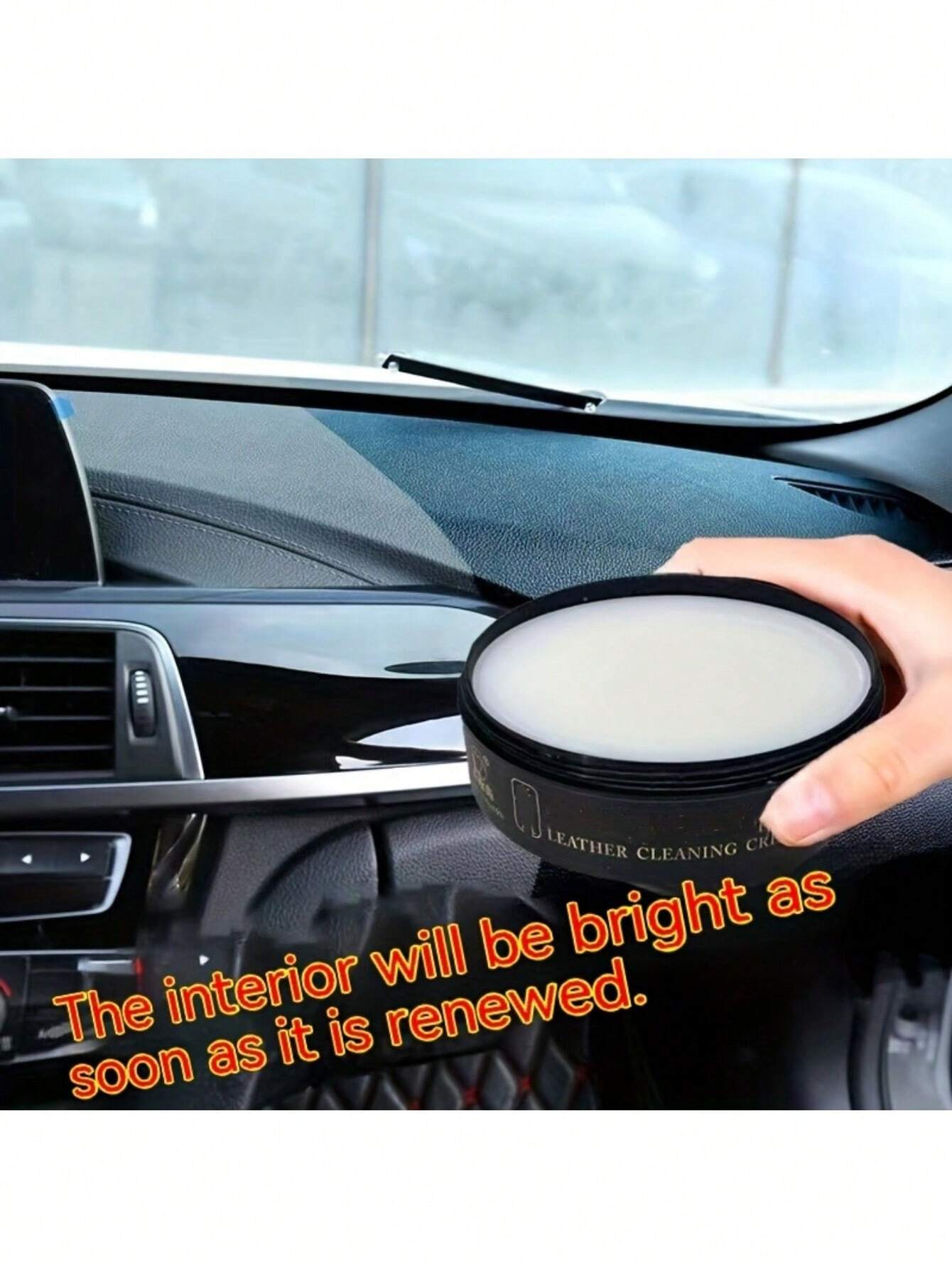 Leather Care Cream for Car Int - Leather Cleaner Interior บทวิจารณ์และราคา