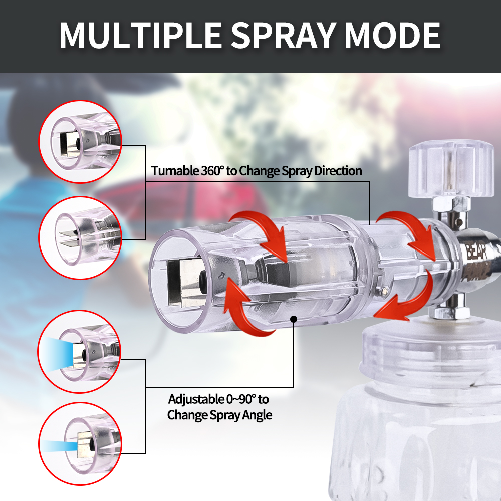 Foam Generator Foam Cannon Foa - Pressure Washer Foam Gun บทวิจารณ์และราคา