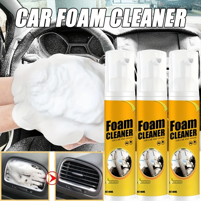 Multi functional foam cleaner  - Leather Cleaner Interior บทวิจารณ์และราคา