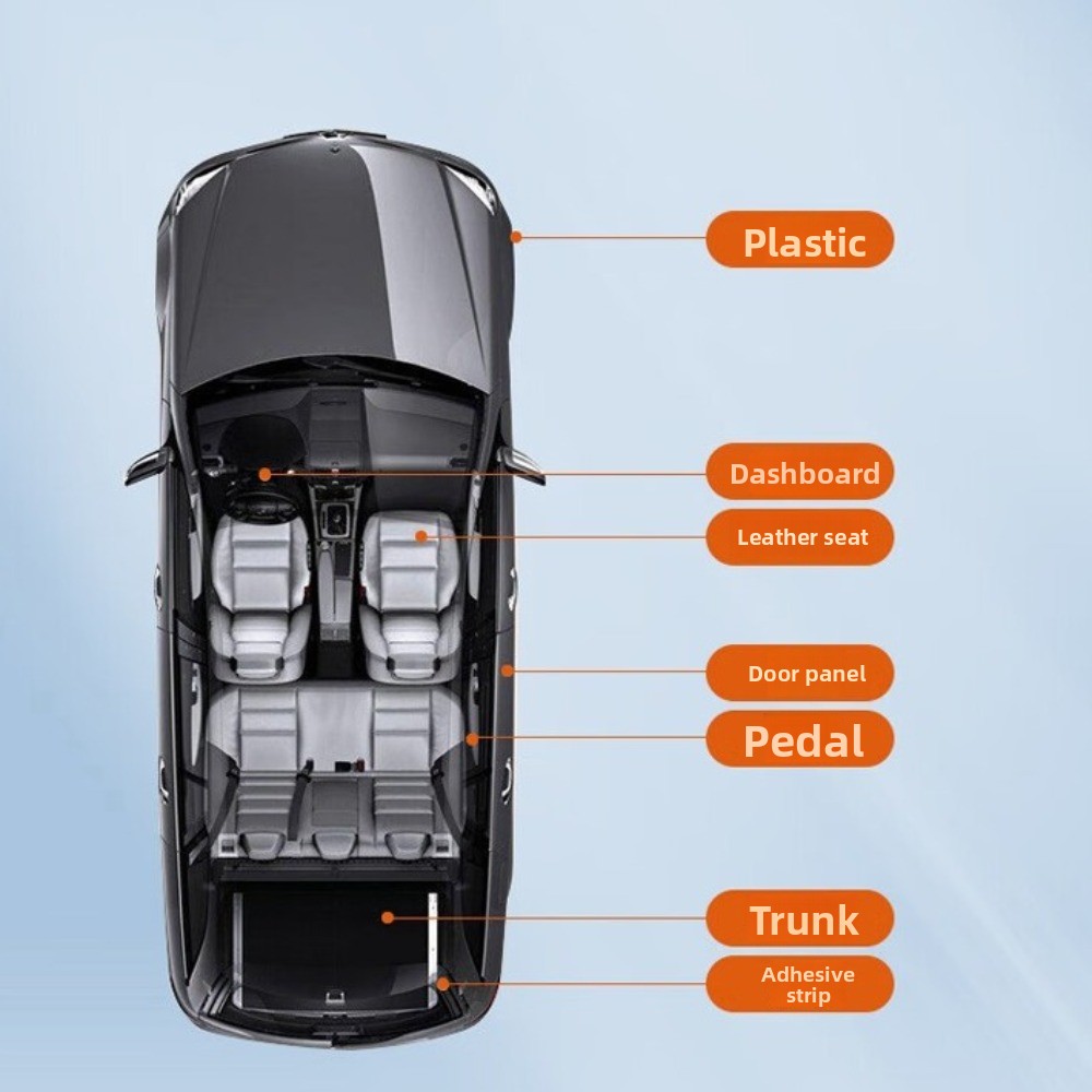 New Durable Crystal Coating Re - Trim Restorer Plastic บทวิจารณ์และราคา