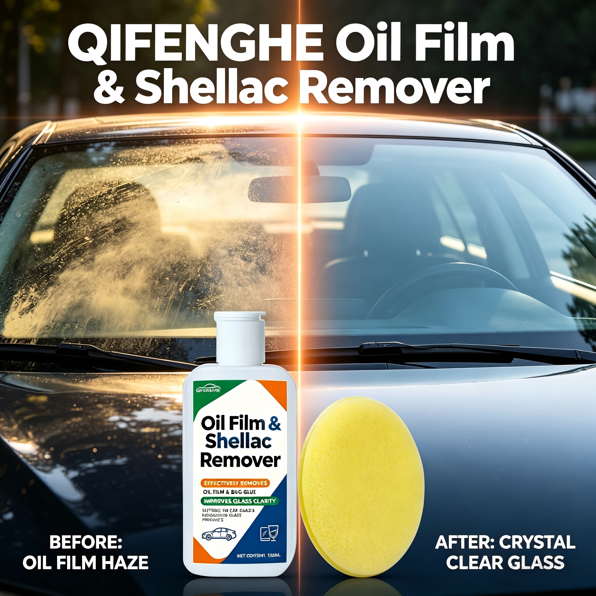 120ML Car Windshield Oil Film  - Glass Cleaner Streak บทวิจารณ์และราคา