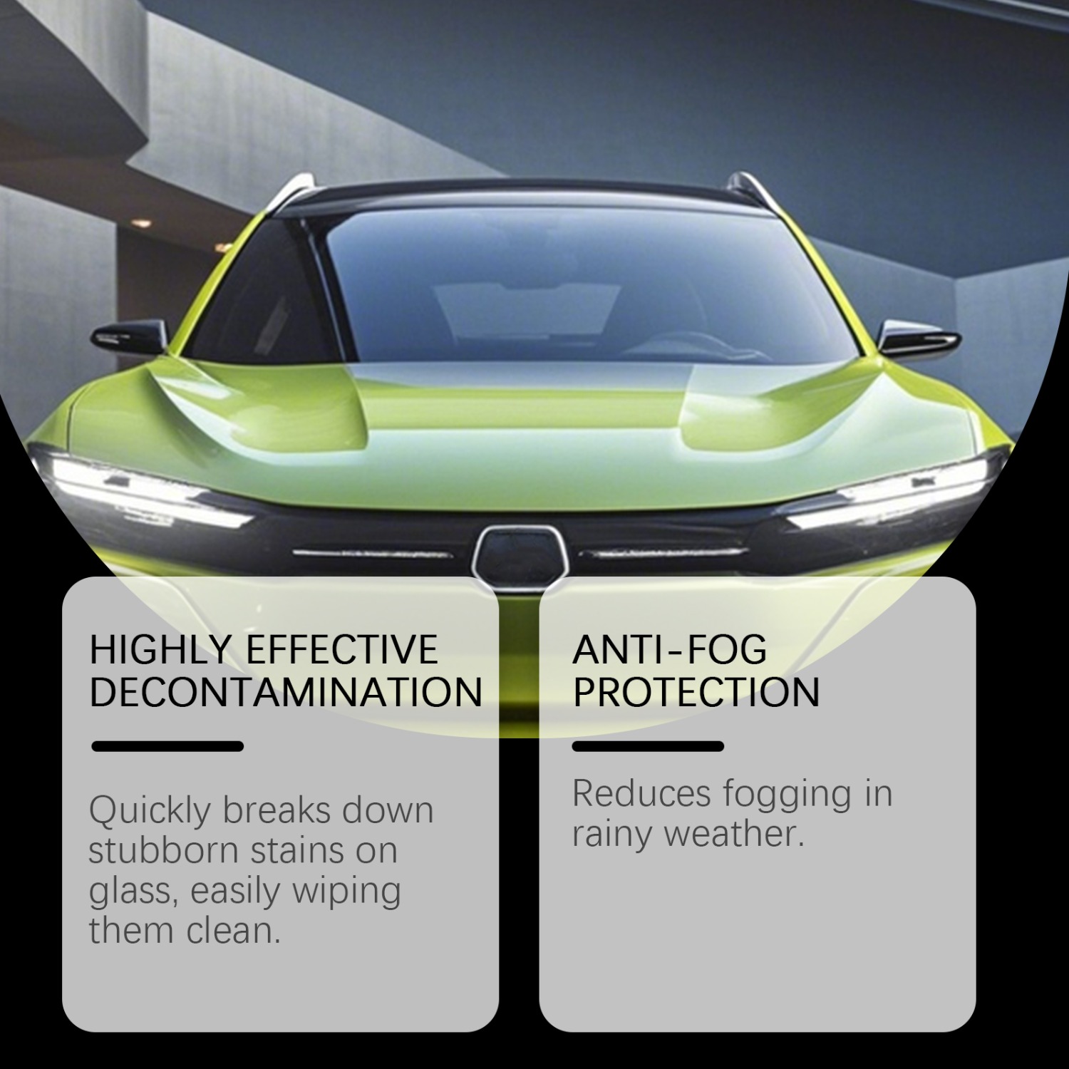 Car Glass Cleaner & Anti-Fog S - Glass Cleaner Streak บทวิจารณ์และราคา
