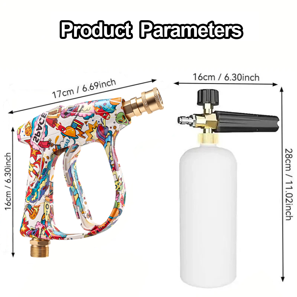 Short Pressure Washer Gun with - Pressure Washer Foam Gun บทวิจารณ์และราคา
