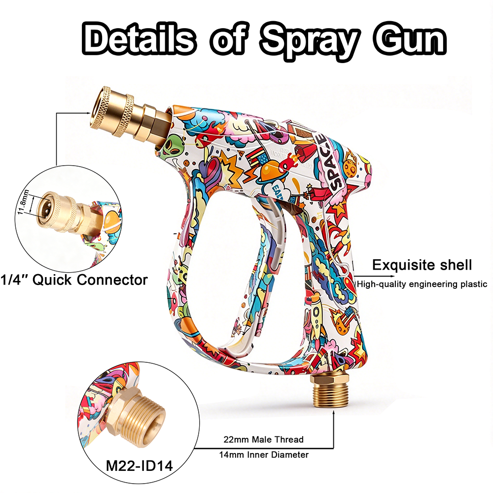Short Pressure Washer Gun with - Pressure Washer Foam Gun บทวิจารณ์และราคา