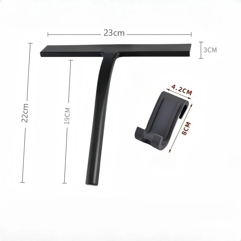 Matte Black Silicone Squeegee  - Glass Cleaner Streak บทวิจารณ์และราคา