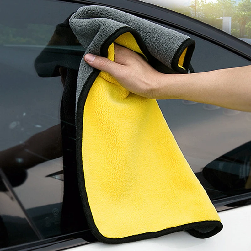 1/5Pcs Car Wash Microfiber Tow - Microfiber Towel Detailing บทวิจารณ์และราคา