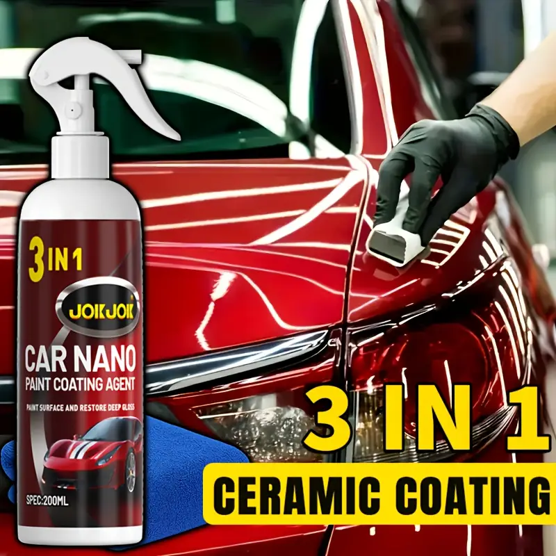 3-in-1 quick acting automotive - Car Wax Ceramic Coating บทวิจารณ์และราคา