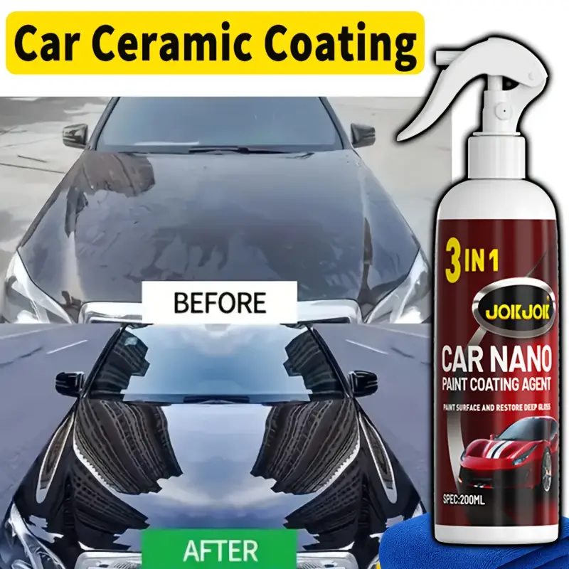 3-in-1 quick acting automotive - Car Wax Ceramic Coating บทวิจารณ์และราคา