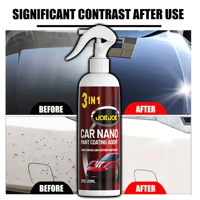 3-in-1 quick acting automotive - Car Wax Ceramic Coating บทวิจารณ์และราคา