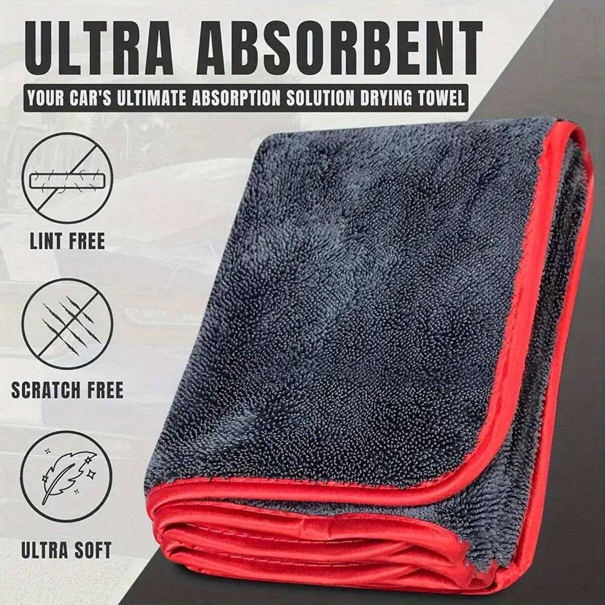 Super absorbent microfiber car - Microfiber Towel Detailing บทวิจารณ์และราคา